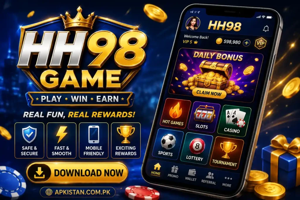 HH98 Game featured in the top APK games list