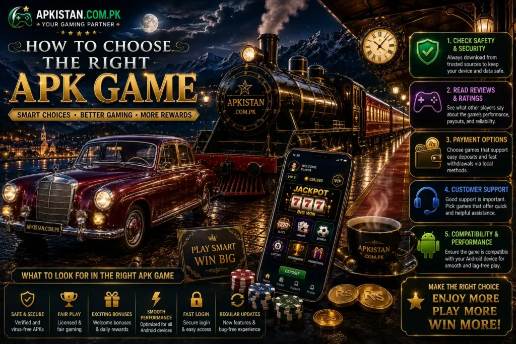 How to Choose the Right APK Game for Android