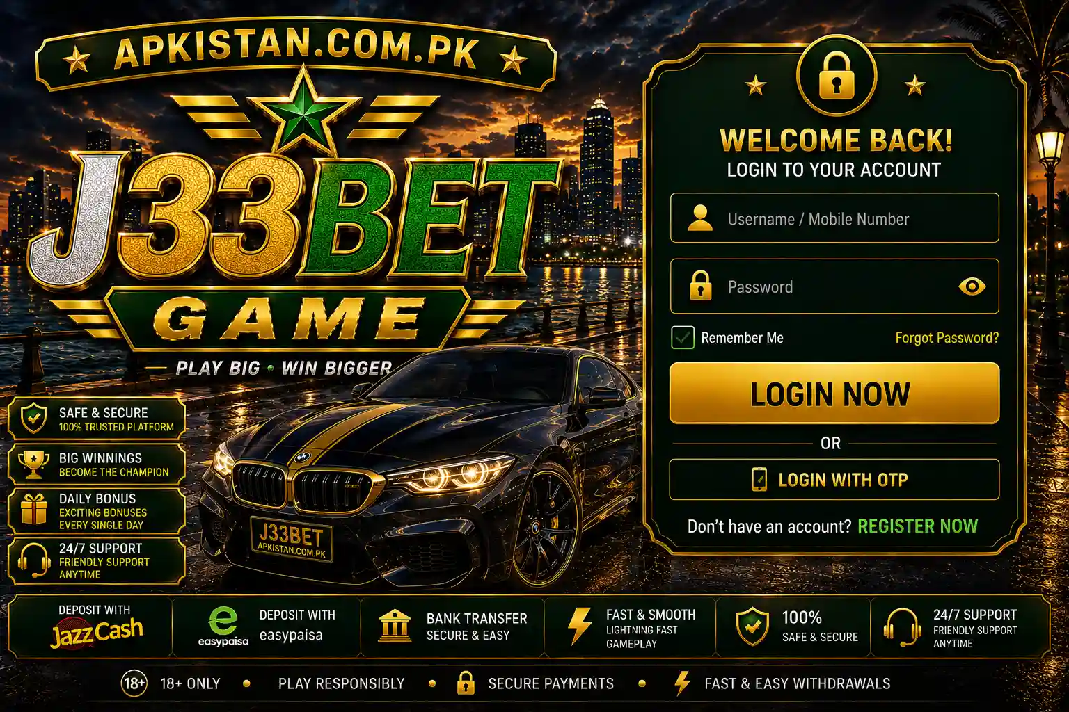 J33BET Game